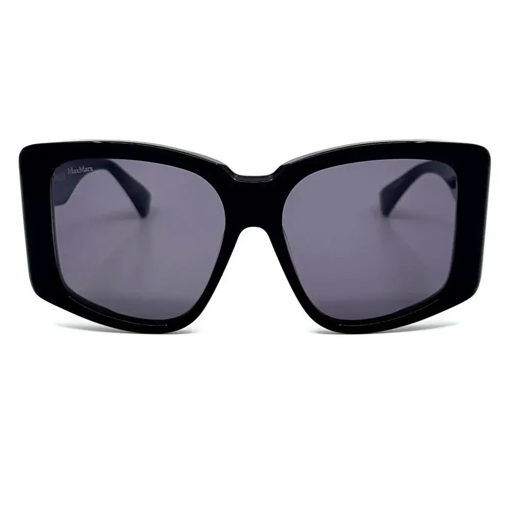 New, MAXMARA Sunglasses Glimpse6 MM0098 01A Authentic